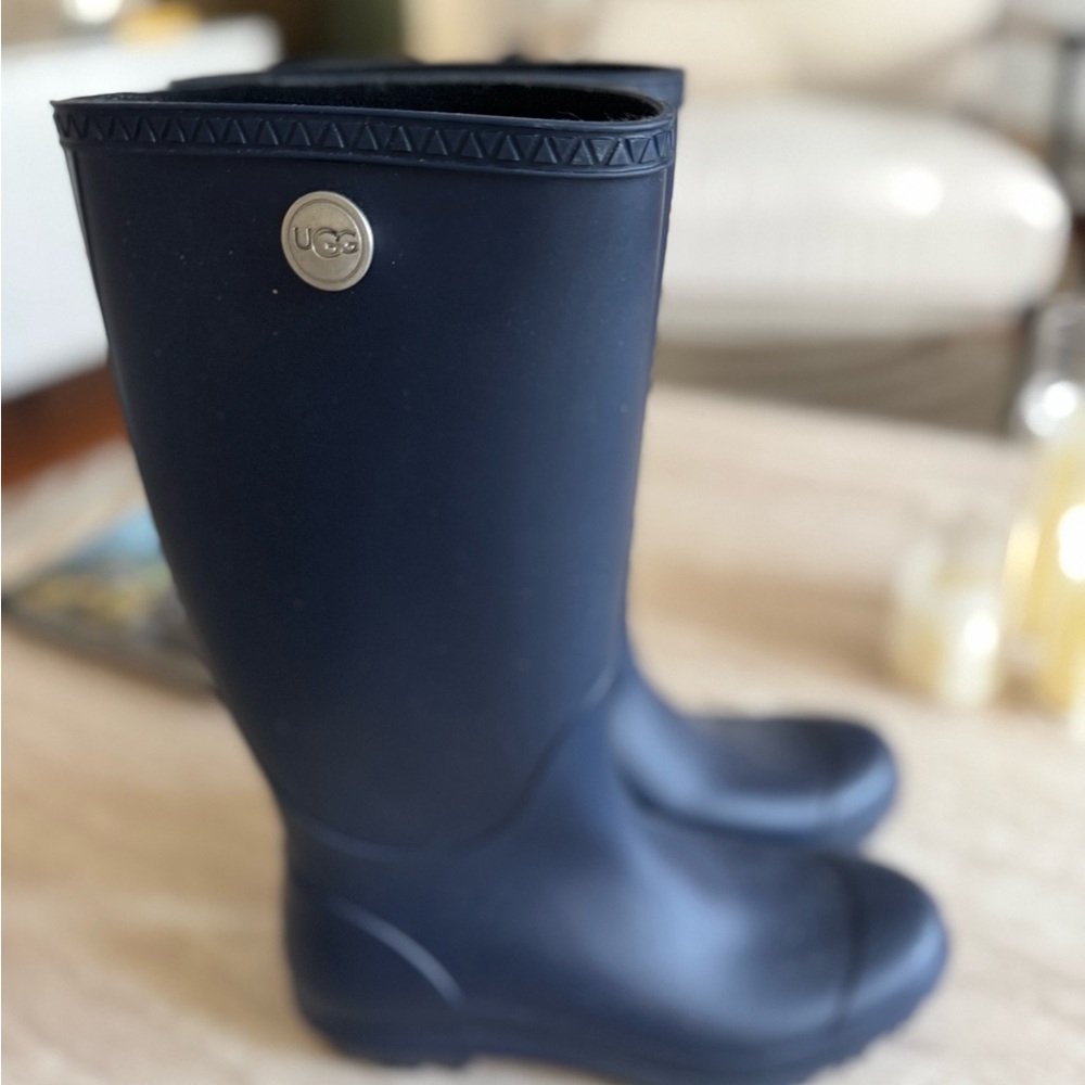 UGG Blue Rain Boots
